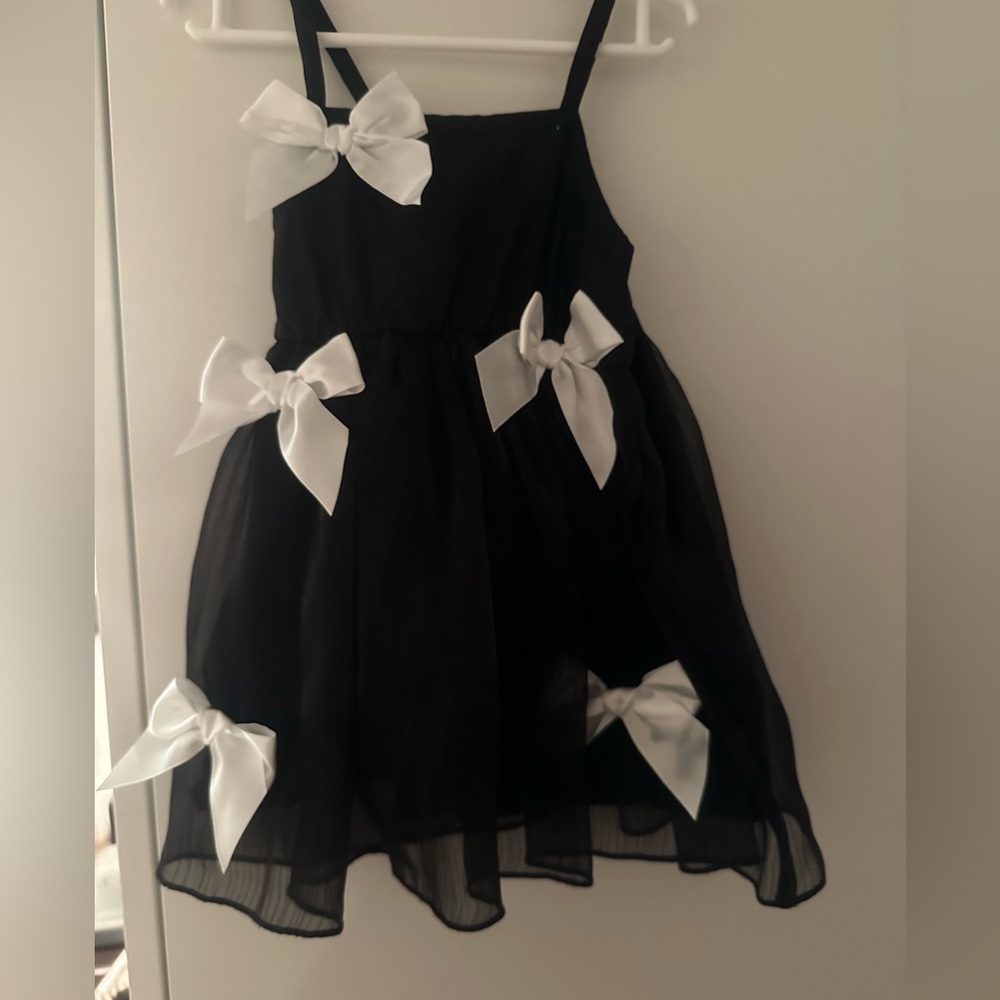 Baby bow front cami dress